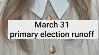 Polls open for March 31 primary election runoff