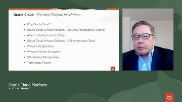Oracle Cloud: The ideal platform for VMware - full program