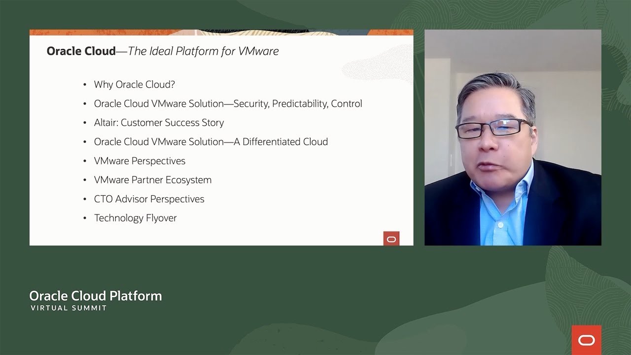 Oracle Cloud: The ideal platform for VMware - full program - YouTube