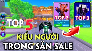 Top 5 kiểu người Trong Săn Sale Trong Đó Có Cả Bạn | Toilet Tower Defense