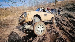 Заехал выше ВСЕХ и упал ниже ВСЕХ #OFFROAD на перекаченых шинах