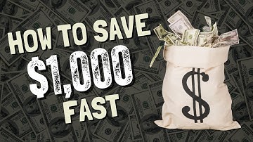 How to Save $1,000 Fast — 10 Practical Tips