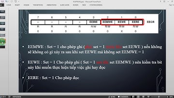 AVR | Bài 7 Bộ nhớ EEPROM [15] | EEPROM Memory