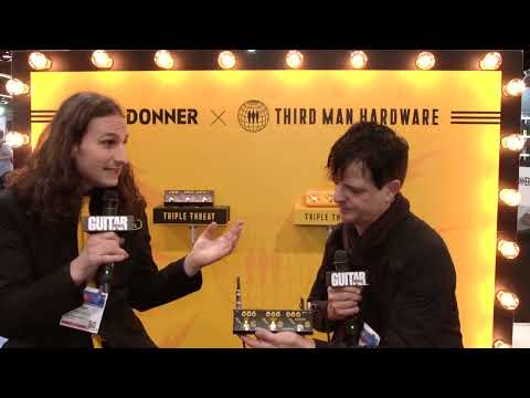 NAMM 2024: A $99 Jack White-endorsed multi-fx? Meet the Donner x Third Man Hardware Triple Threat