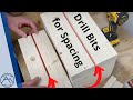 Drill Bit Spacing Technique | Measuring Gaps With Existing Tools | How To Space Wooden Treads￼￼