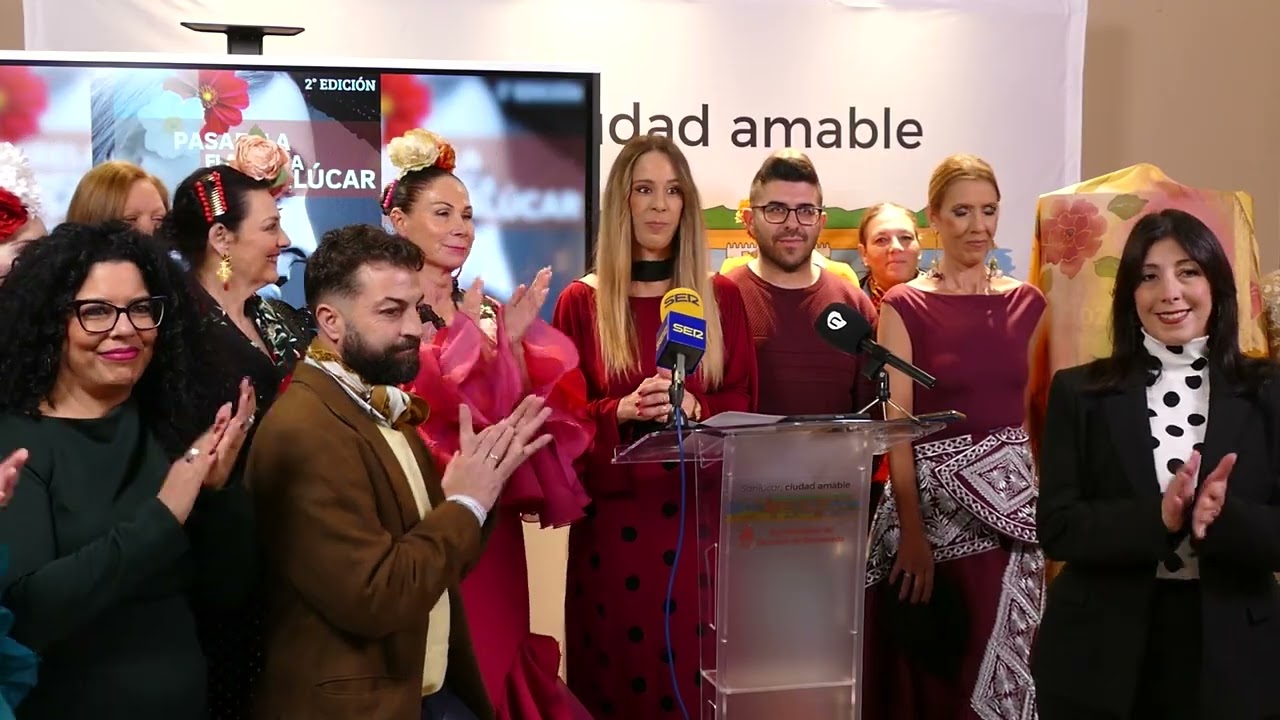 Presentacion Cartel Pasarela Flamenca 2026 Sanlucar de Bda