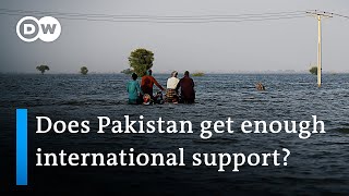 Pakistan's largest lake on the verge of bursting banks – thousands still wait for help | DW New