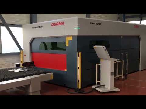 Démo laser DURMA HD F 3015 et presse plieuse DURMA AD SERVO 30135 logiciels METALIX Dbend et cncKad