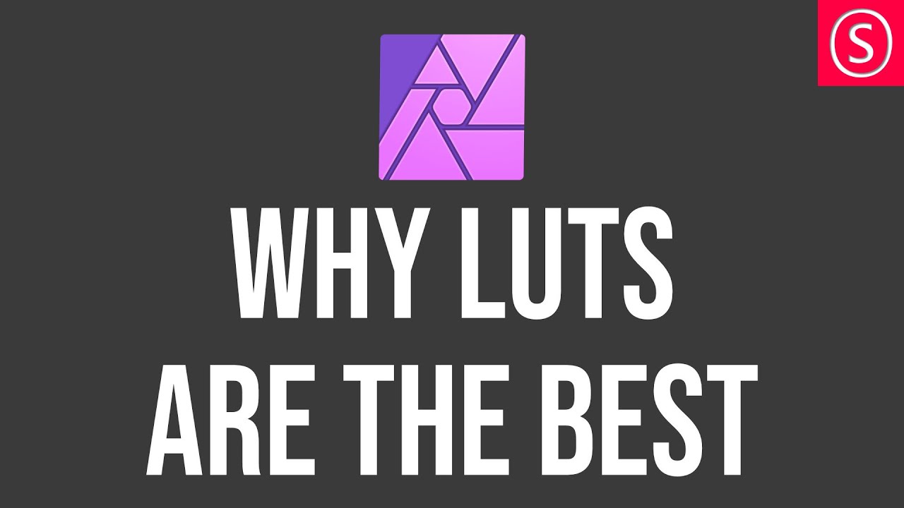5 HUGE benefits of LUTS – Affinity Photo Beginners Tutorial