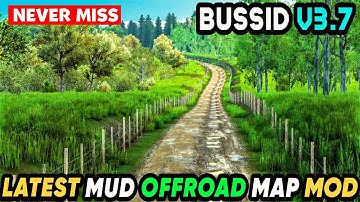 LATEST MUD OFFROAD MAP MOD For Bus Simulator Indonesia || Bussid V3.7.1 || Offroad Gamers ||