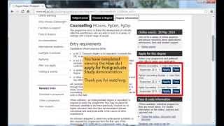 Online Application Navigation screenshot 3