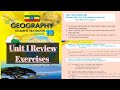 Geography Grade 10 Unit One Landforms Of Africa Review Exercise Geography Grade 10 Unit One Landforms Of Africa Review Exercise