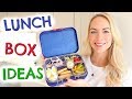 LUNCHBOX IDEAS  FOR KIDS  |  Easy + Healthy Sandwich Alternatives + Bento Box