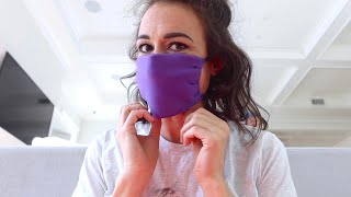 Making A Mask With Household Items
