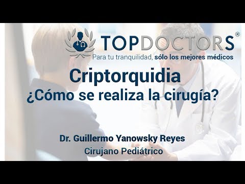 Vídeo: Criptorquidia: Cirugía, Criptorquidia En Niños Y Hombres