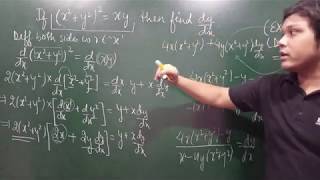#23 - Differentiation -  Implicit Functions  - Example #5