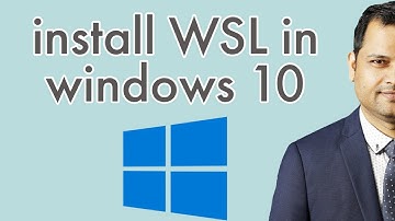 How to install WSL in windows 10 | windows subsytem for linux