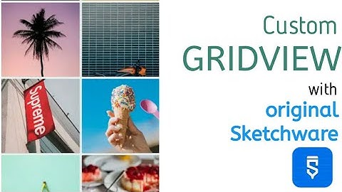 How to make a GridView in sketchware original
