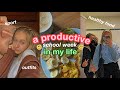 *productive days* in my student life (healthy food, sport,outfits,journaling,etc)