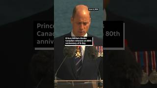Prince William Thanks Canadian Veterans On 80Th Anniversary Of D - Day