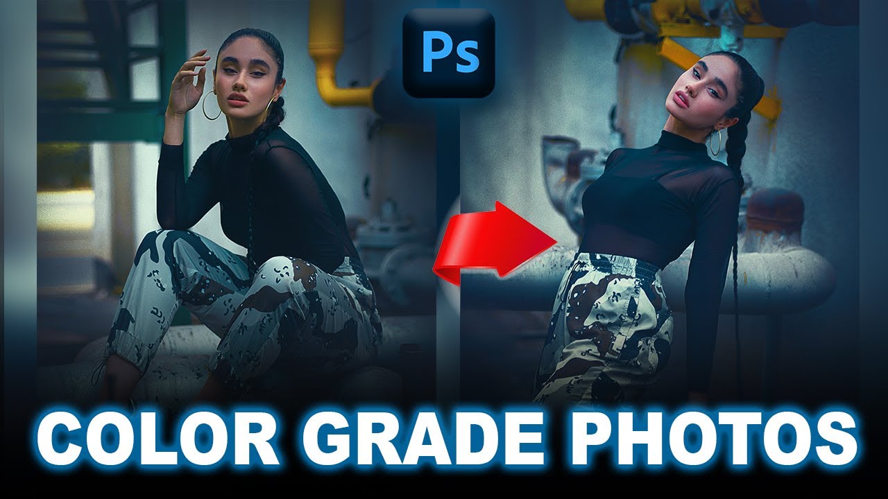 Color Grading Photo In Photoshop || Dark Presets Save In Photoshop cc 2021.