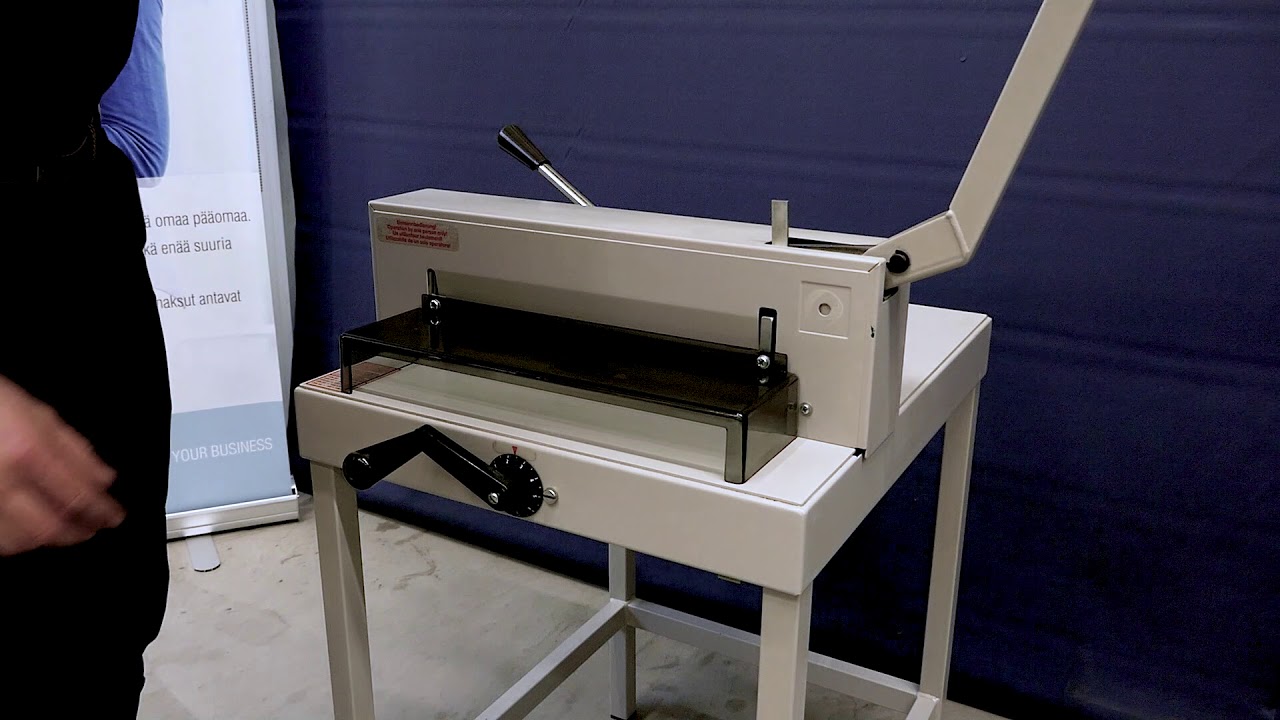 Ideal 3600 -paperileikkuri