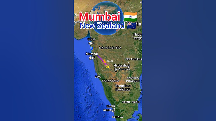 Mumbai to Auckland flight Route ✈️ || India 🇮🇳 to New Zealand 🇳🇿 ||
