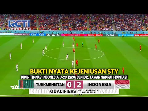 🔴SEDANG BERLANGSUNG - LIVE RCTI - TIMNAS INDONESIA U-23 VS TURKMENISTAN - AFC ASIAN CUP QATAR 2024