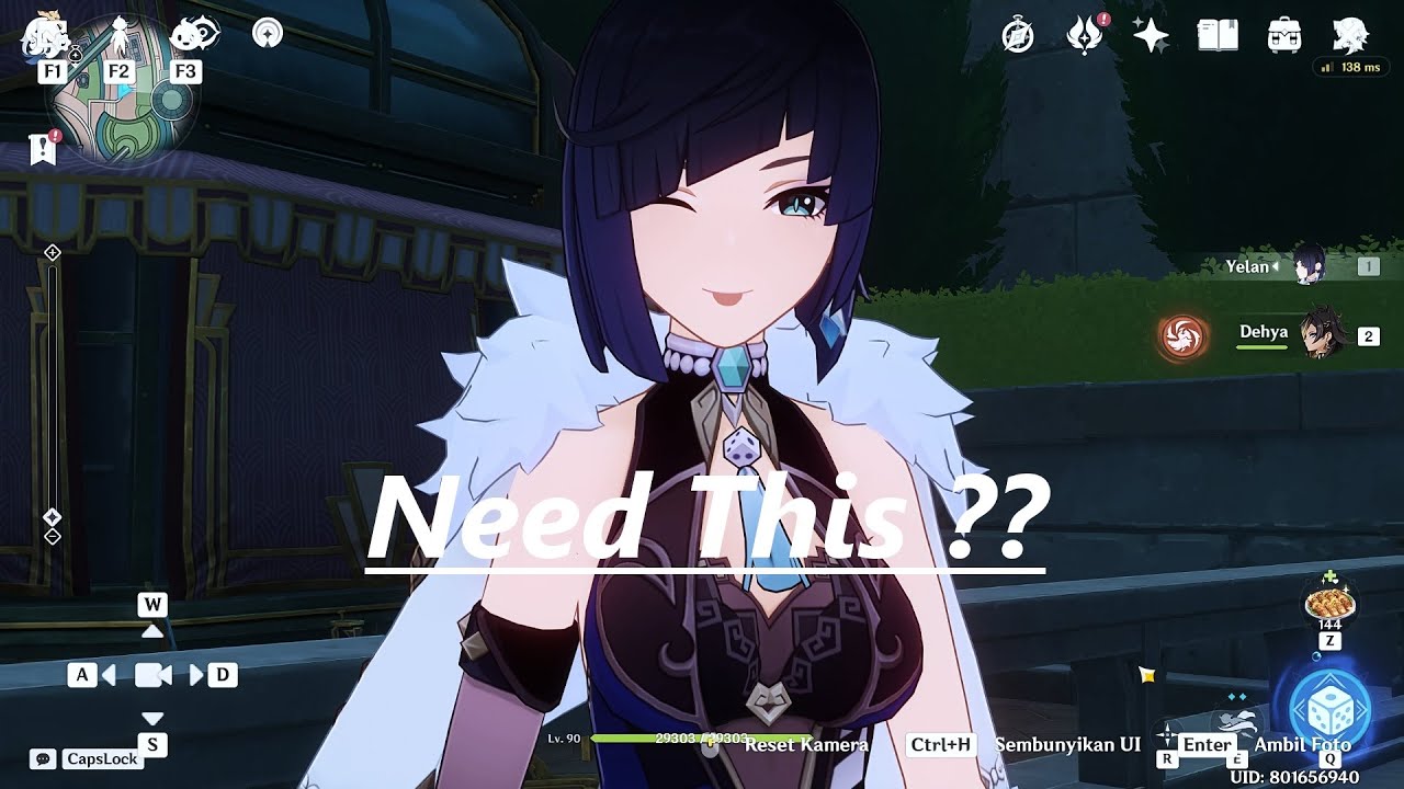 Wink 😜 | Bug Genshin impact and tutorial - YouTube