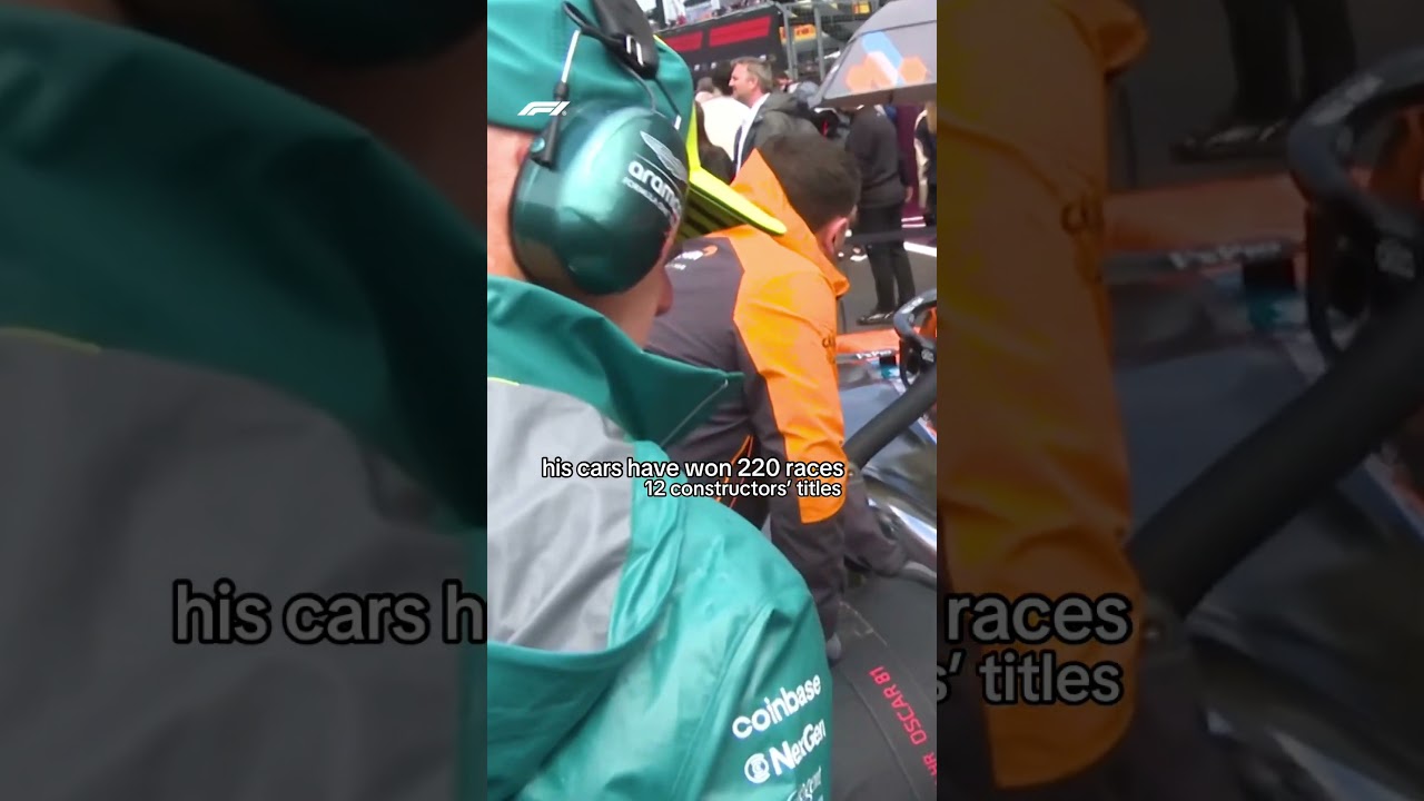 Adrian Newey spotted snooping around McLaren 👀 What’s he cooking? 