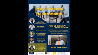 May is Mental Health Month - DCHC Men's Event