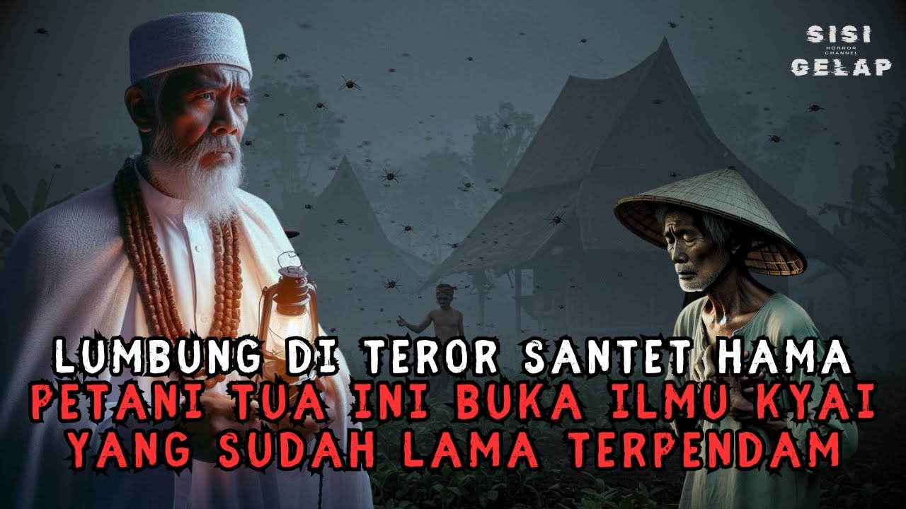 TEROR SANTET HAMA DI LUMBUNG - PETANI TUA BUKA ILMU KYAI YANG TERPENDAM UNTUK SELAMATKAN DESA!!!