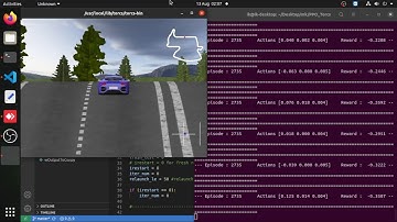Live Coding - Deep Reinforcement Learning based Autonomous Driving on TORCS