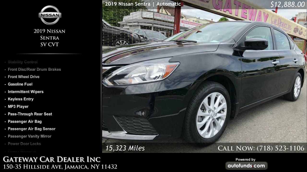 Used 2019 Nissan Sentra | Gateway Car Dealer Inc, Jamaica, NY