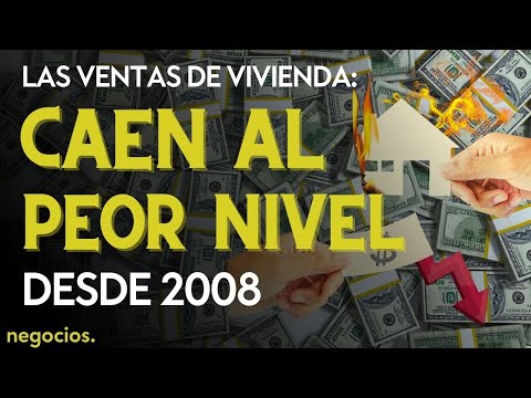 Las ventas de vivienda colapsan en Estados Unidos al nivel de 2008
