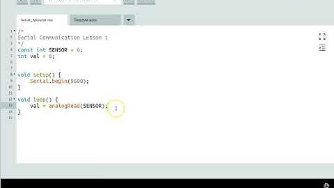 Arduino Serial Communication Basics