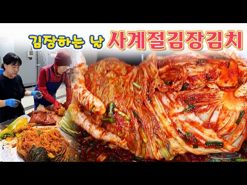 🔴 김장하는 날, 어떻게 버무려야 더 맛있을까 🤔🤔 김장김치 재료, 가격