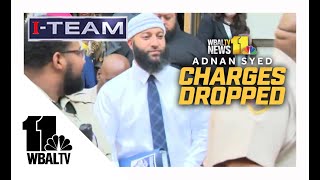 DNA testing leads to charges dropped against Adnan Syed