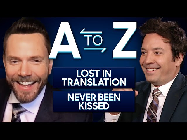 A-to-Z with Joel McHale | The Tonight Show Starring Jimmy Fallon class=