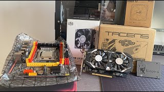 Super cheap PC build (AliExpress + used parts)