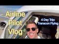 Airline pilot vlog  4  transcon flying
