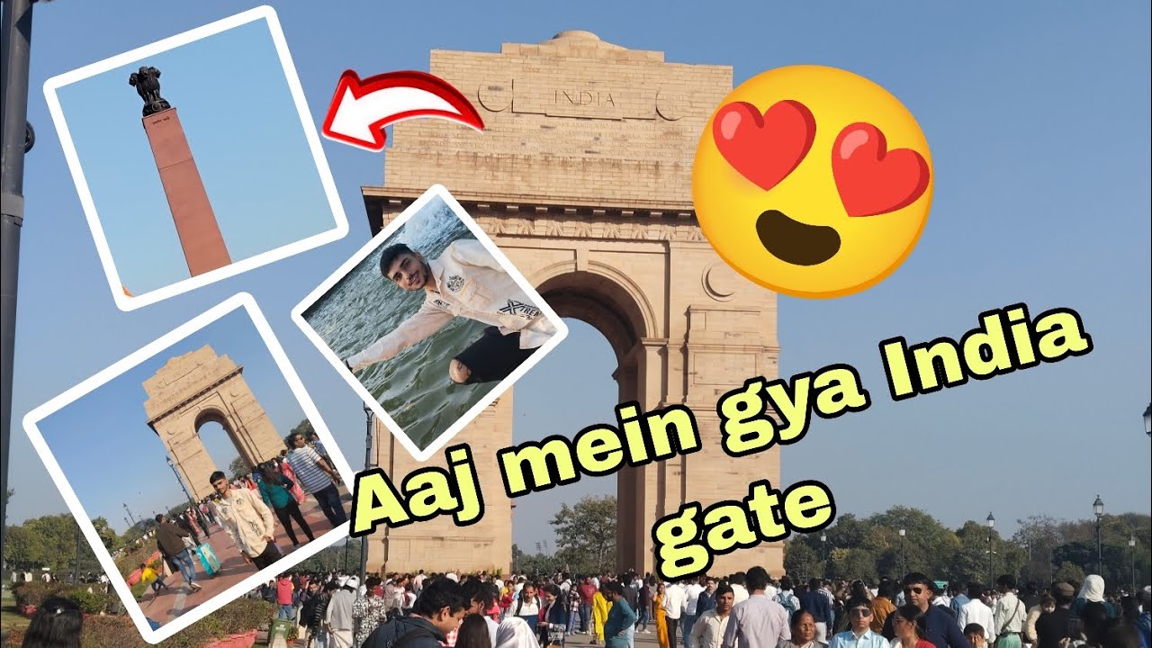 “Aaj Main Gaya India Gate 🇮🇳✨ | Delhi Vlog”
