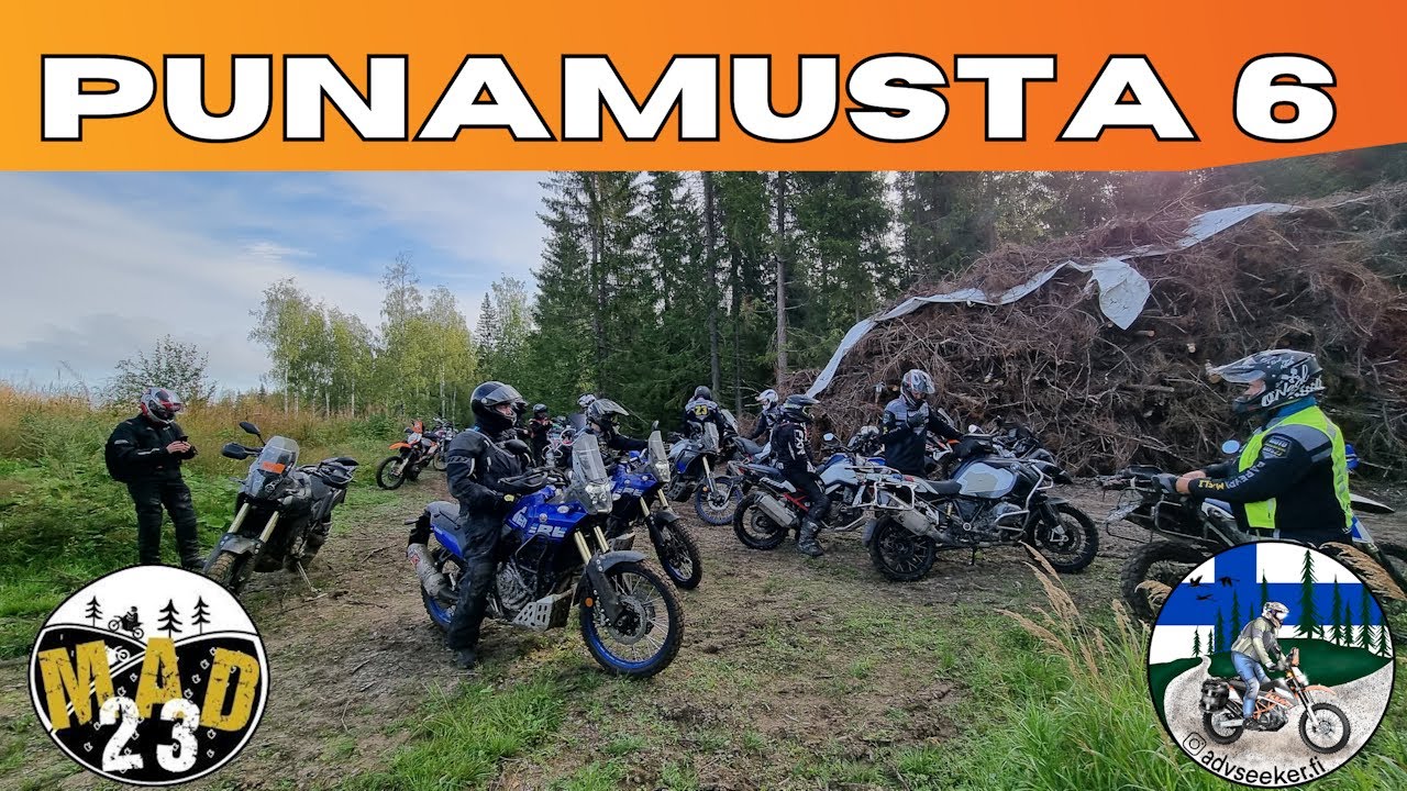 MAD 2023 - Lauantai aamu - Punamusta 6 - Moto Adventure Days - Himos - KTM 690 Enduro R