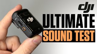 DJI Mic 2 Sound Test in Various Environments