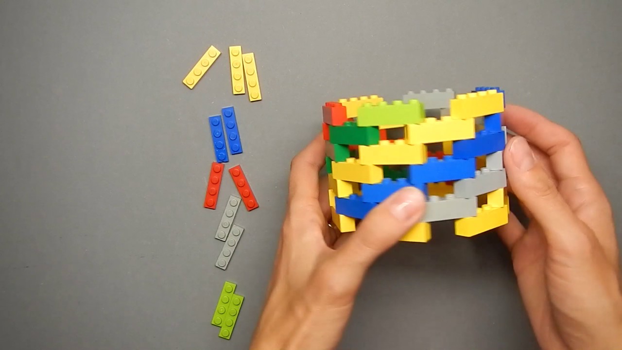 LEGO kvetináč / Lego flower pot YouTube