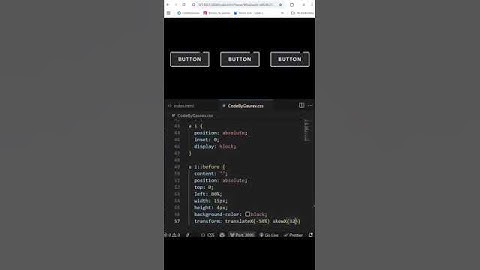 🔘 CSS Modern Button Design with Hover Effects