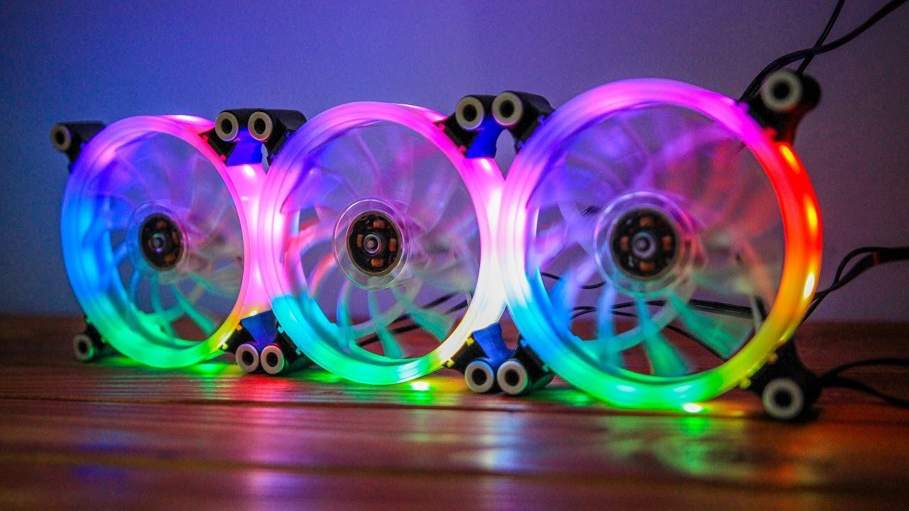 Best Budget RGB For A Gaming PC! CloverTale RGB Fans Review - YouTube