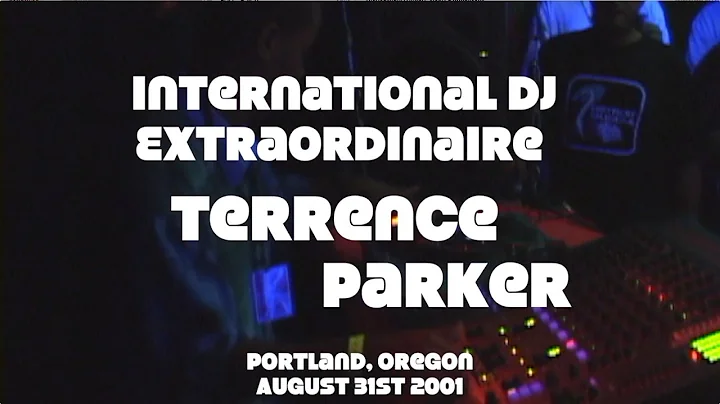 Terrence Parker The International DJ extrordinaire...