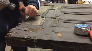 100 Year Old Door Repair - Full Video