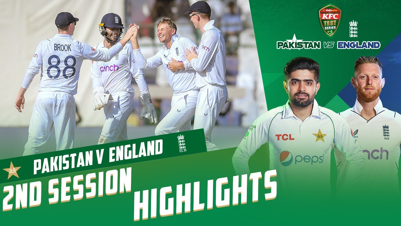2nd Session Highlights Pakistan vs England 3rd Test Day 1 PCB MY2T 